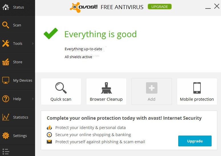 avast free online security