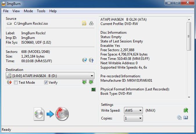 ImgBurn Latest Version
