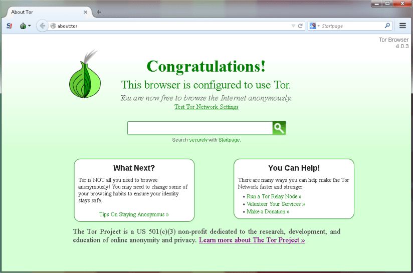 Tor Browser Latest Version