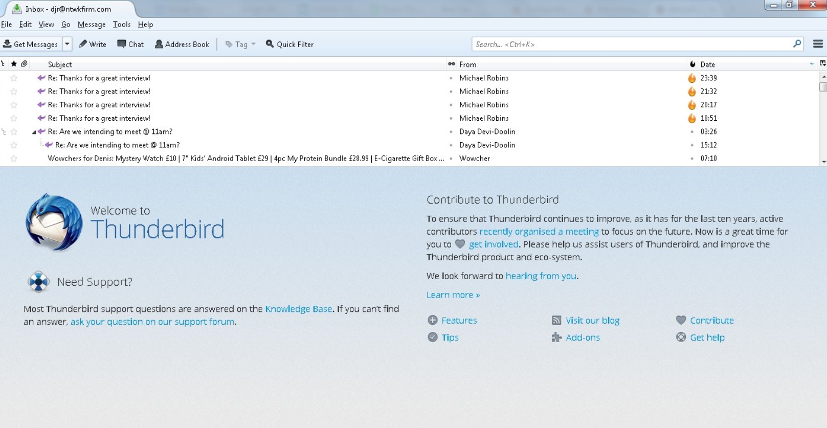 thunderbird software updater thunderbird software updater