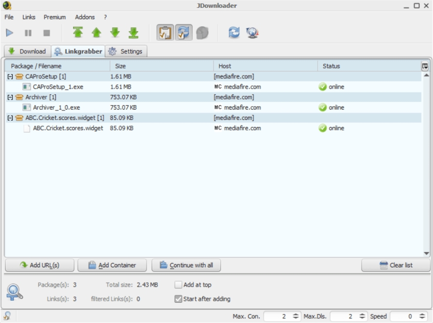 jdownloader free jdownloader free
